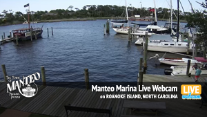 Outer Banks Webcam Manteo Marina Roanoke Island NC