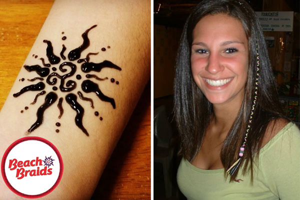 Beach Braids - Henna Tattoos & Hair Braiding Outer Banks NC