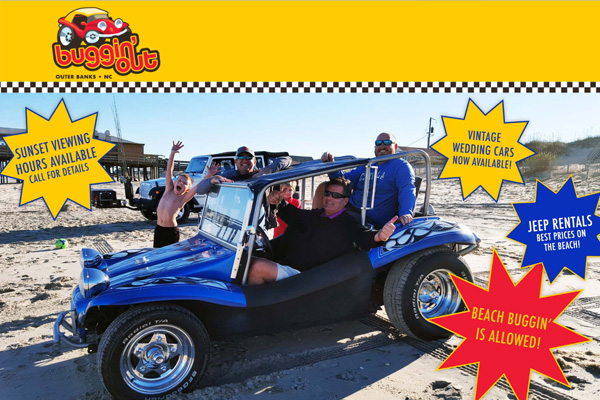 Buggin' Out Dune Buggy Rentals Outer Banks