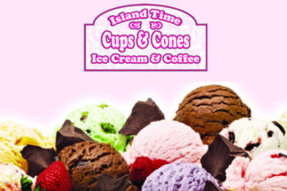 Island Time Cups Cone coffee Hatteras NC Outer Banks