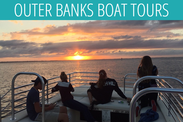 Outer Banks Boat Tours Duck NC Sunset Cruise