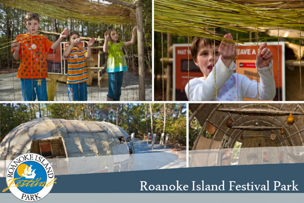Roanoke Island Festival Park - American Indian Town