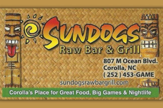 Sun Dogs Raw Bar & Grill Corolla NC, Outer Banks