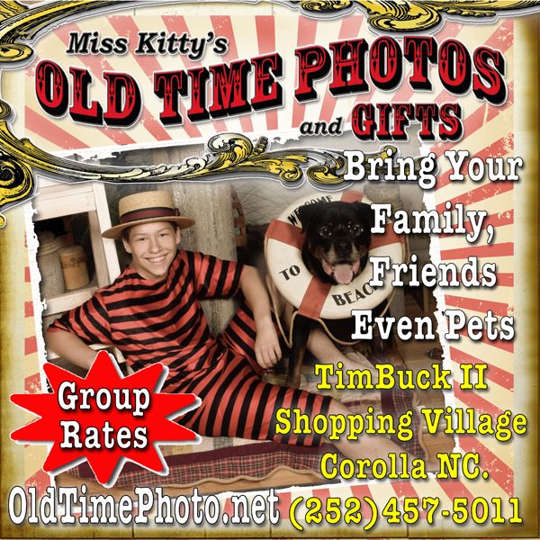 Miss Kitty's Old Time Photos Corolla NC, Outer Banks